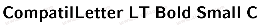 CompatilLetter LT Bold Small Caps字体转换 CompatilLetter LT Bold Small Caps字体转换